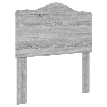 vidaXL Kopfteil Graues Sonoma 80 cm Holzwerkstoff