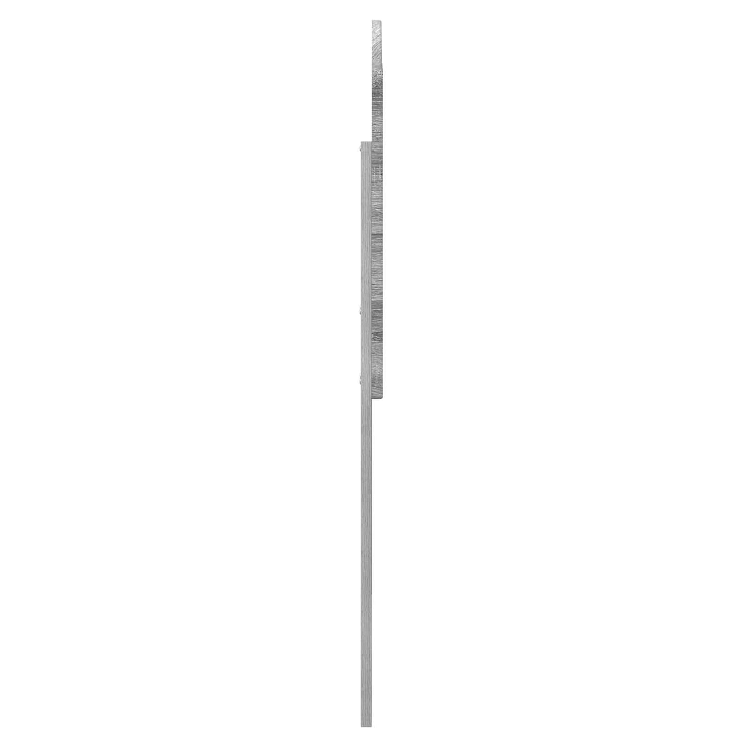 vidaXL Kopfteil Graues Sonoma 80 cm Holzwerkstoff