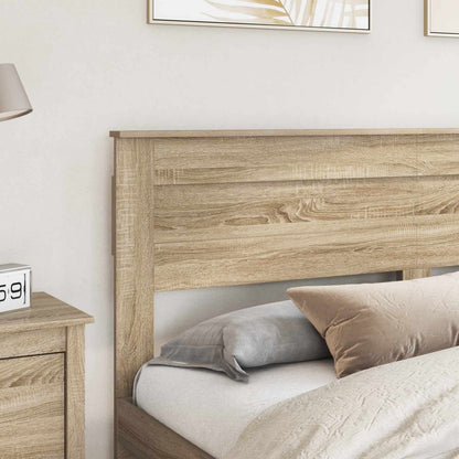 vidaXL Kopfteil Sonoma-Eiche 200 cm Holzwerkstoff