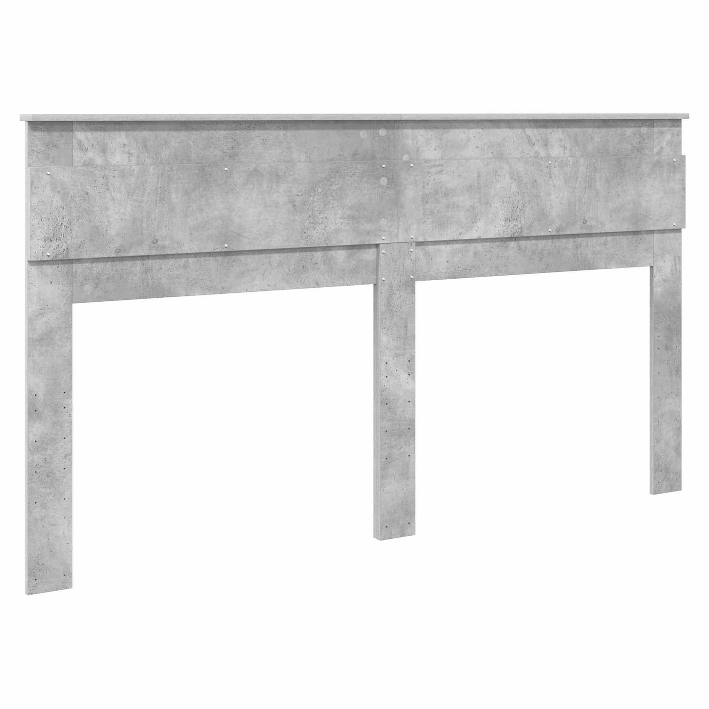 vidaXL Kopfteil Beton Grau 200 cm Holzwerkstoff