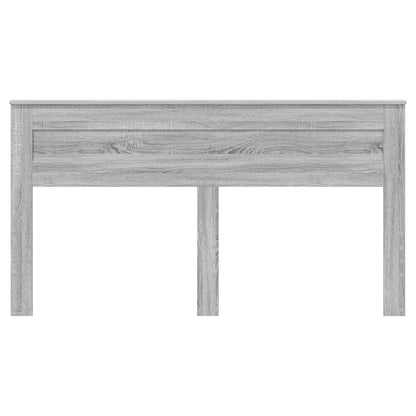 vidaXL Kopfteil Graues Sonoma 200 cm Holzwerkstoff