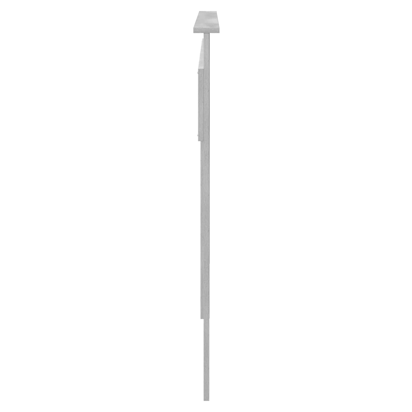 vidaXL Kopfteil Graues Sonoma 200 cm Holzwerkstoff
