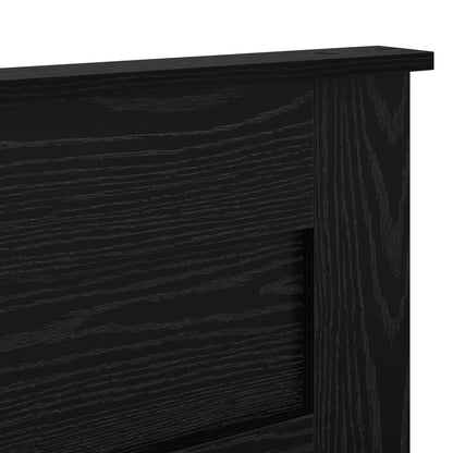 vidaXL Kopfteil Schwarz Eichen-Optik 180 cm Holzwerkstoff