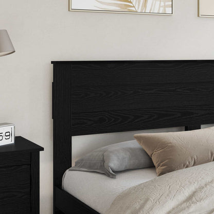 vidaXL Kopfteil Schwarz Eichen-Optik 180 cm Holzwerkstoff
