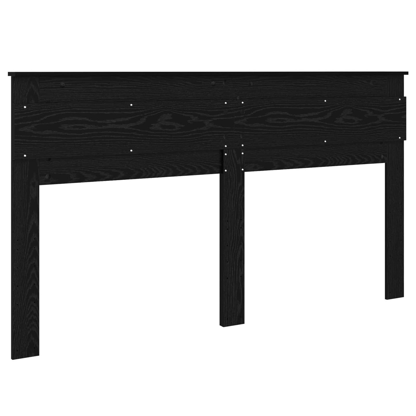 vidaXL Kopfteil Schwarz Eichen-Optik 180 cm Holzwerkstoff