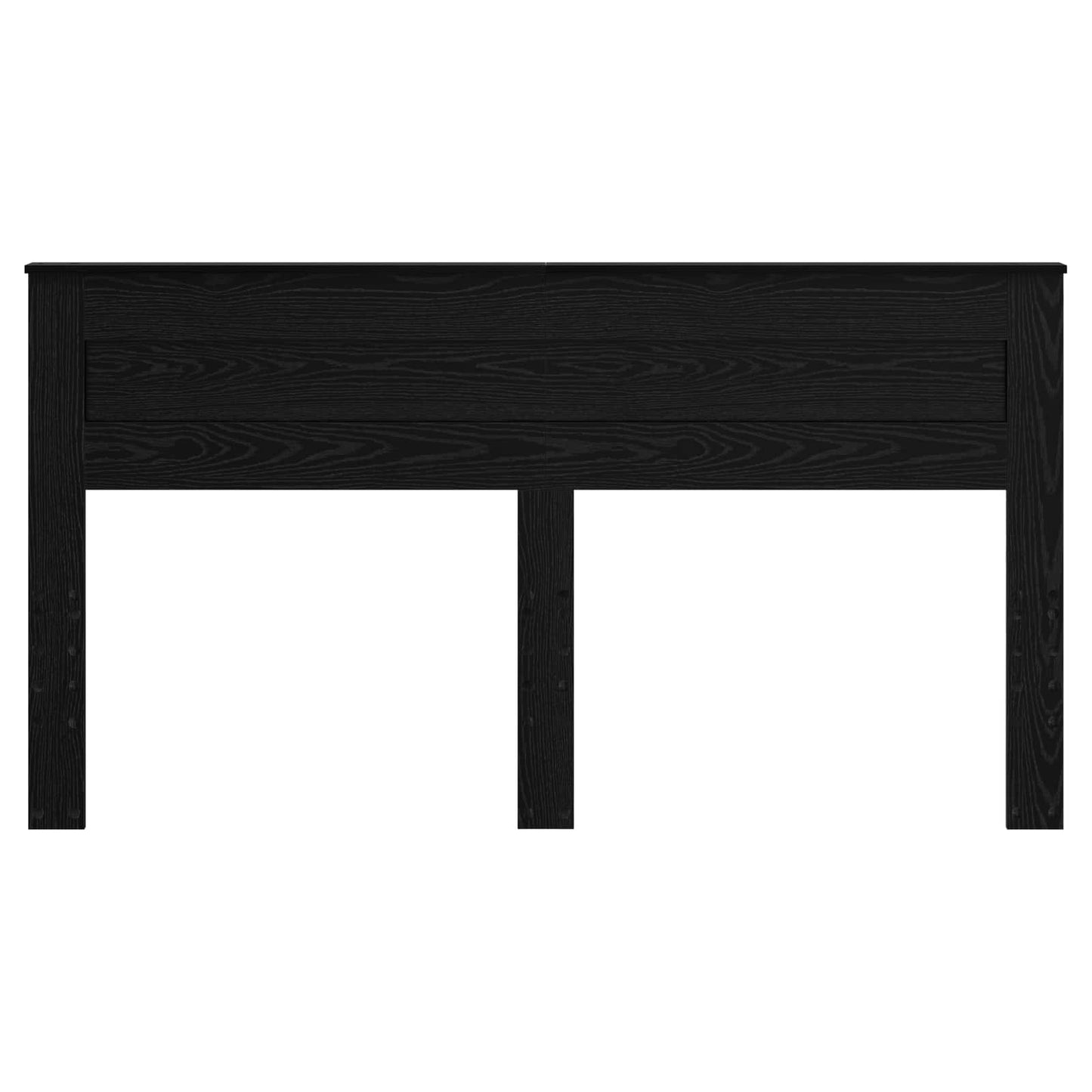 vidaXL Kopfteil Schwarz Eichen-Optik 180 cm Holzwerkstoff
