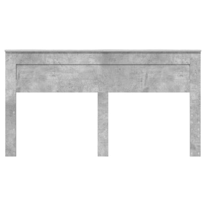 Kopfteil Beton Grau 180 cm Holzwerkstoff