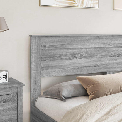 vidaXL Kopfteil Graues Sonoma 180 cm Holzwerkstoff