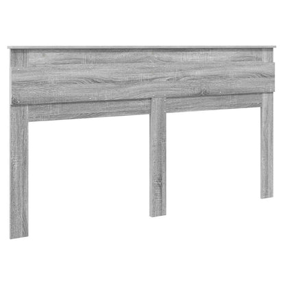 vidaXL Kopfteil Graues Sonoma 180 cm Holzwerkstoff