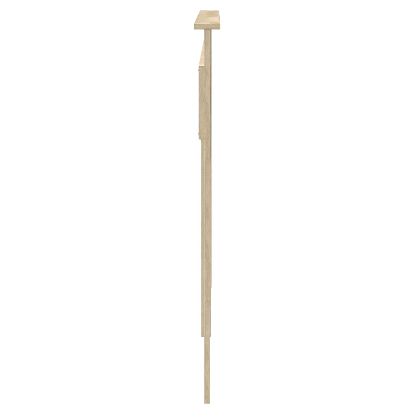 vidaXL Kopfteil Sonoma-Eiche 160 cm Holzwerkstoff