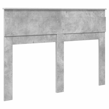 vidaXL Kopfteil Beton Grau 160 cm Holzwerkstoff