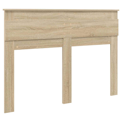 vidaXL Kopfteil Sonoma-Eiche 140 cm Holzwerkstoff