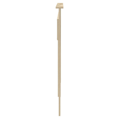 vidaXL Kopfteil Sonoma-Eiche 140 cm Holzwerkstoff