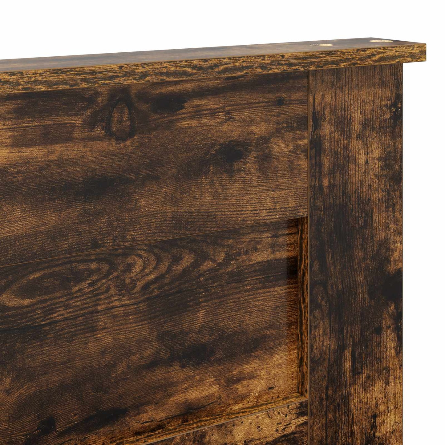 vidaXL Kopfteil Geräucherte Eiche 140 cm Holzwerkstoff