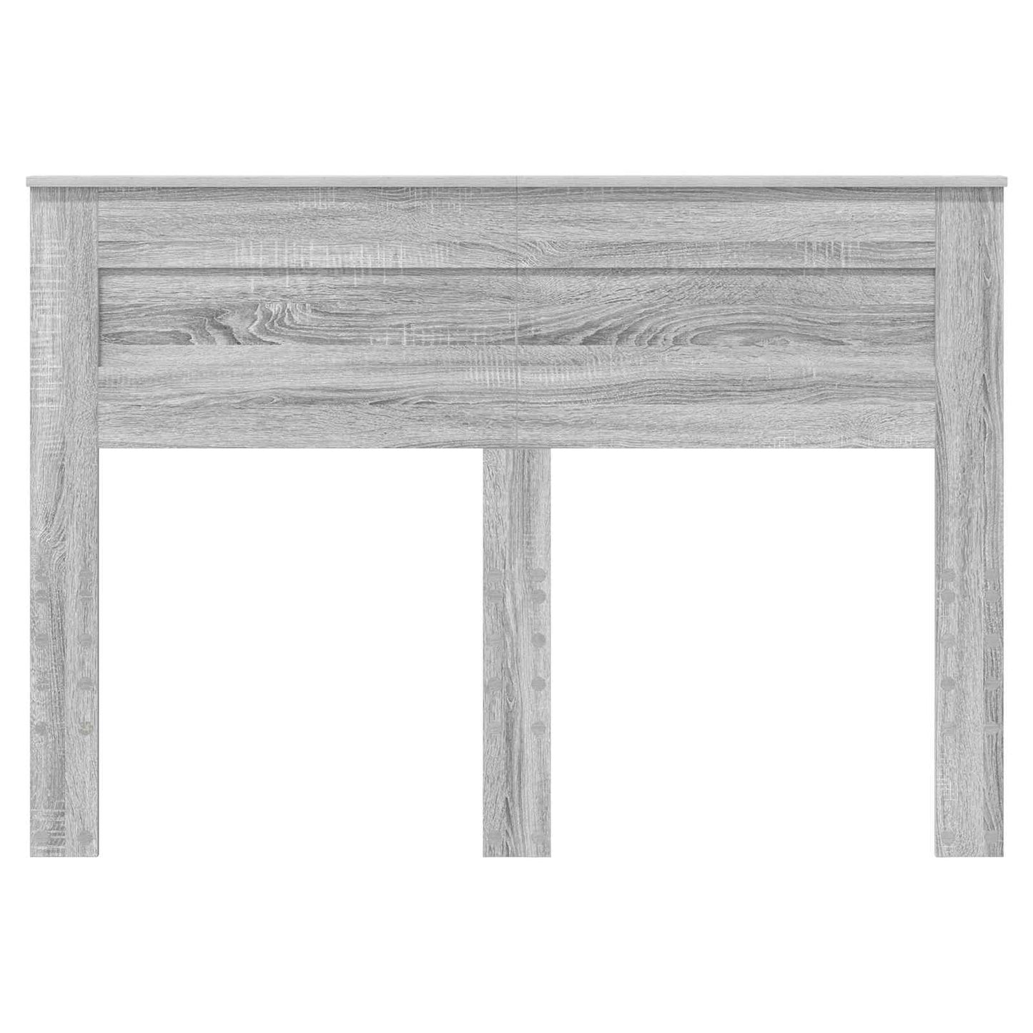 vidaXL Kopfteil Graues Sonoma 140 cm Holzwerkstoff