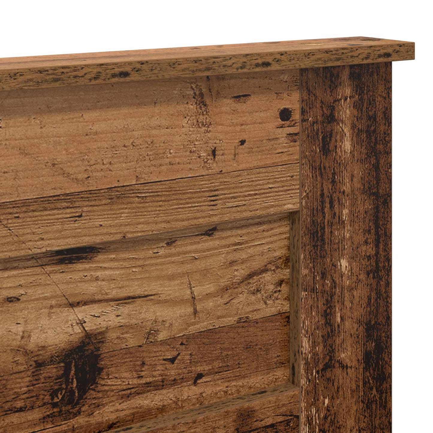 vidaXL Kopfteil Altholz 140 cm Holzwerkstoff