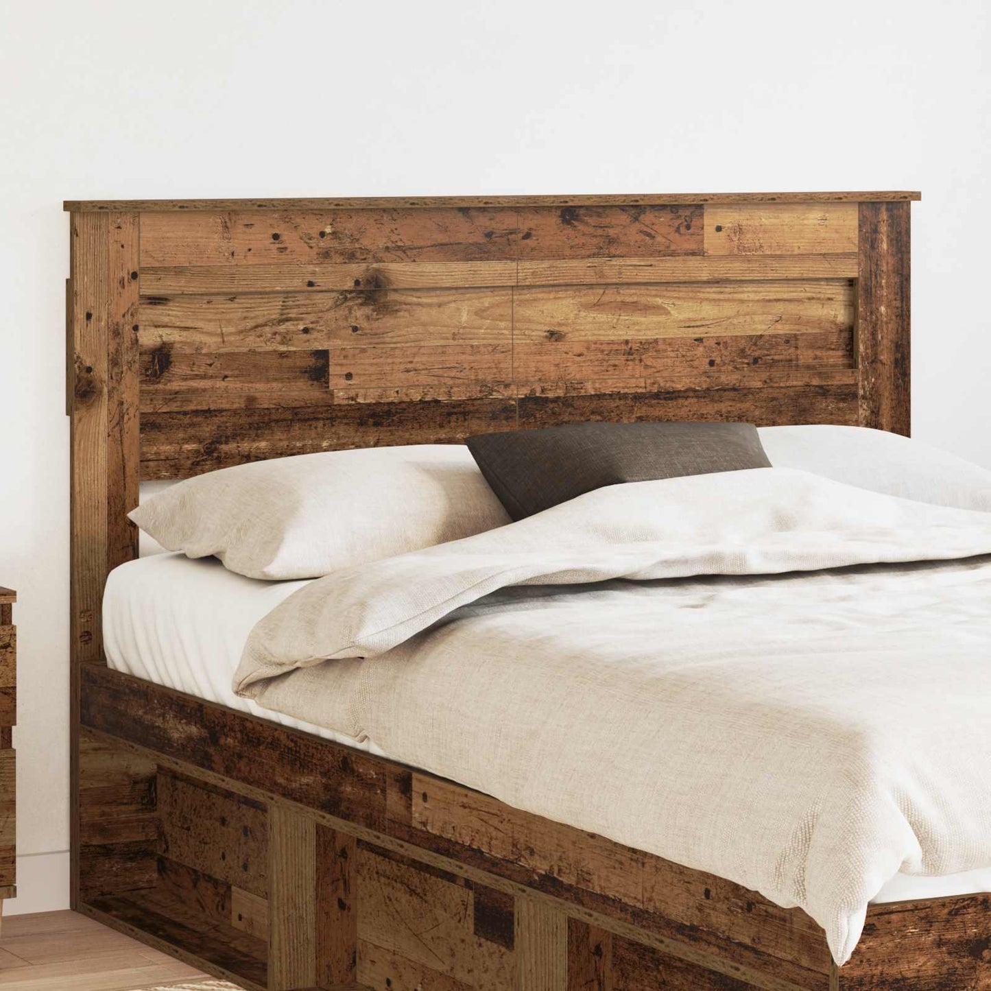 vidaXL Kopfteil Altholz 140 cm Holzwerkstoff