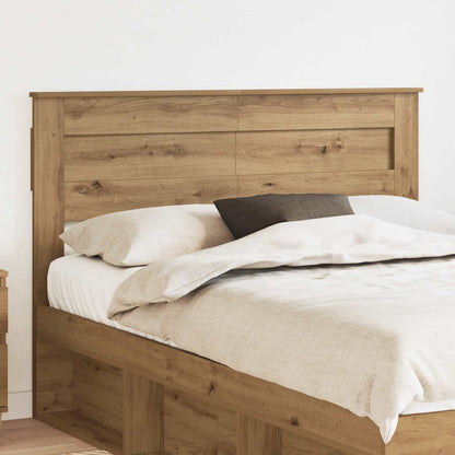 vidaXL Kopfteil Artisan-Eiche 140 cm Holzwerkstoff