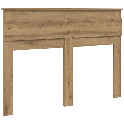 vidaXL Kopfteil Artisan-Eiche 140 cm Holzwerkstoff