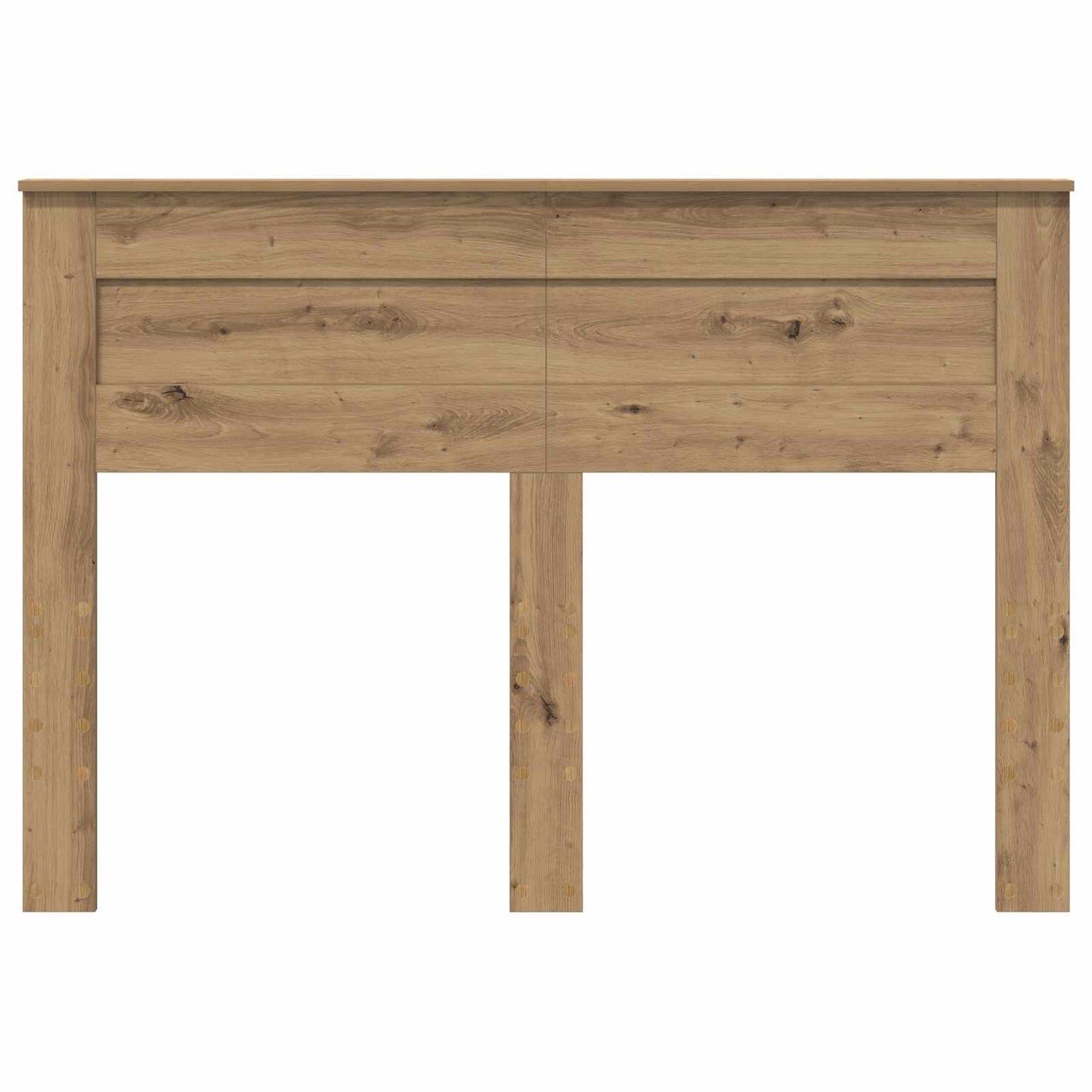 vidaXL Kopfteil Artisan-Eiche 140 cm Holzwerkstoff
