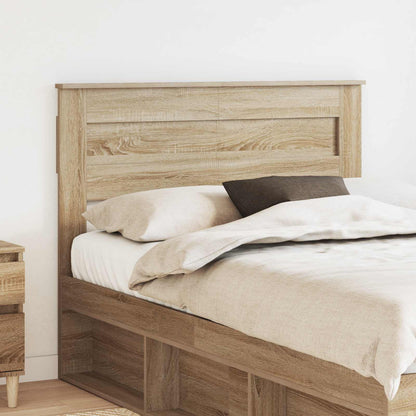 vidaXL Kopfteil Sonoma-Eiche 135 cm Holzwerkstoff