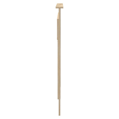 vidaXL Kopfteil Sonoma-Eiche 135 cm Holzwerkstoff