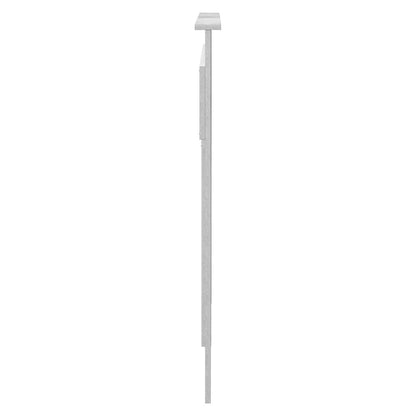 vidaXL Kopfteil Beton Grau 135 cm Holzwerkstoff