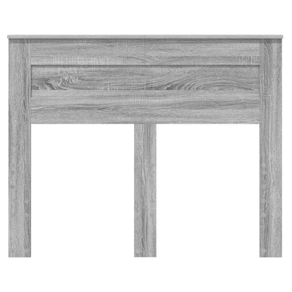 Kopfteil Graues Sonoma 135 cm Holzwerkstoff
