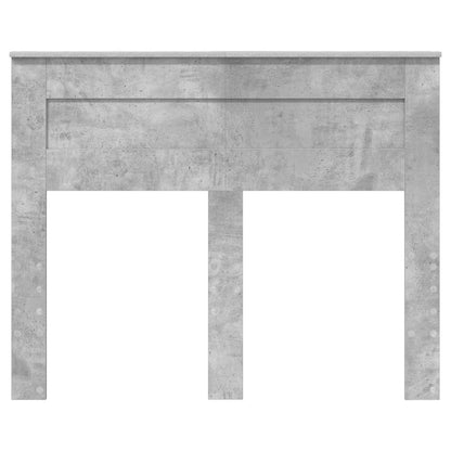 vidaXL Kopfteil Beton Grau 120 cm Holzwerkstoff