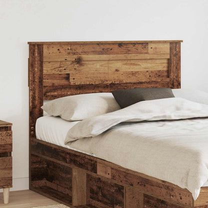 vidaXL Kopfteil Altholz 120 cm Holzwerkstoff