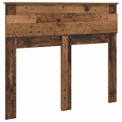 vidaXL Kopfteil Altholz 120 cm Holzwerkstoff