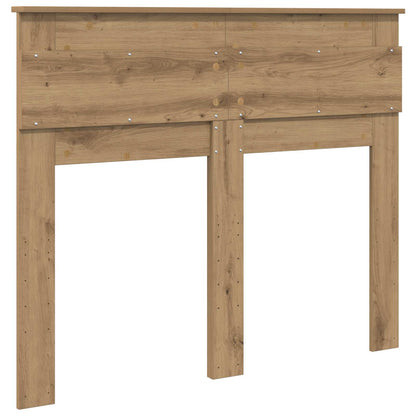 vidaXL Kopfteil Artisan-Eiche 120 cm Holzwerkstoff