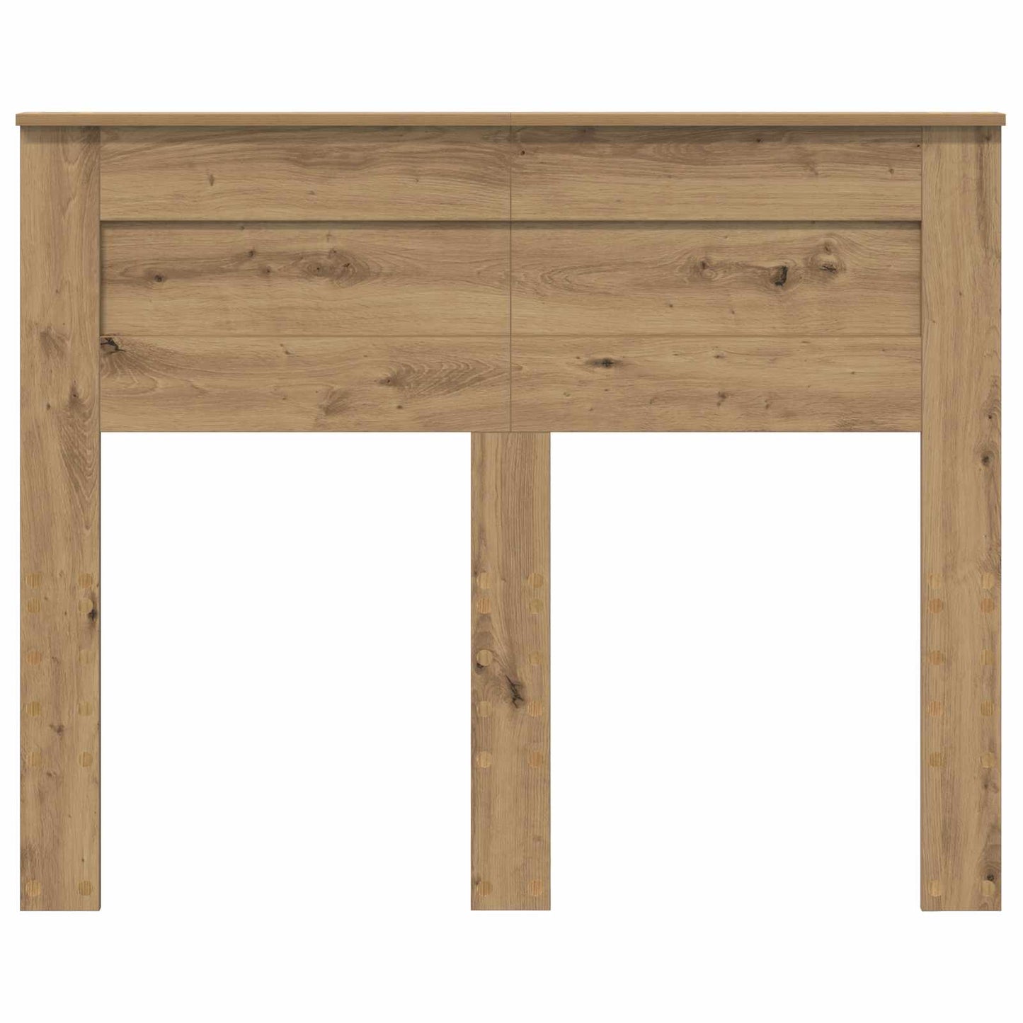 vidaXL Kopfteil Artisan-Eiche 120 cm Holzwerkstoff