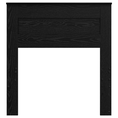 vidaXL Kopfteil Schwarz Eichen-Optik 100 cm Holzwerkstoff