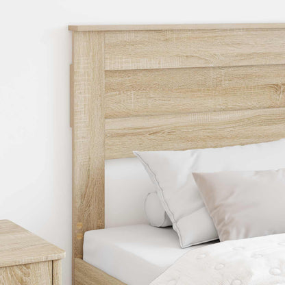 vidaXL Kopfteil Sonoma-Eiche 90 cm Holzwerkstoff
