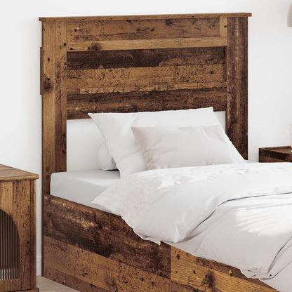 vidaXL Kopfteil Altholz 90 cm Holzwerkstoff