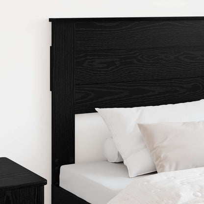 vidaXL Kopfteil Schwarz Eichen-Optik 80 cm Holzwerkstoff