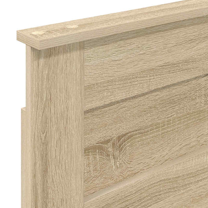 vidaXL Kopfteil Sonoma-Eiche 80 cm Holzwerkstoff