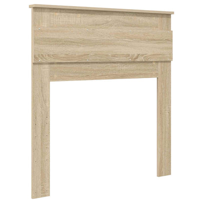 vidaXL Kopfteil Sonoma-Eiche 80 cm Holzwerkstoff
