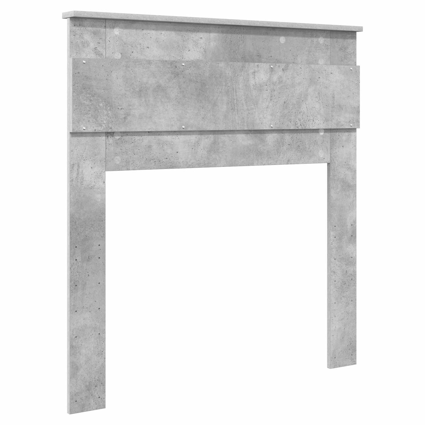 vidaXL Kopfteil Beton Grau 80 cm Holzwerkstoff
