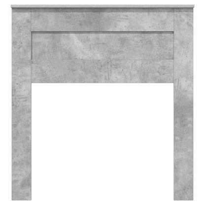 vidaXL Kopfteil Beton Grau 80 cm Holzwerkstoff