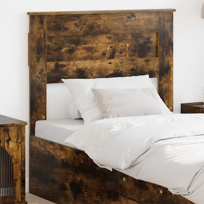 vidaXL Kopfteil Geräucherte Eiche 80 cm Holzwerkstoff