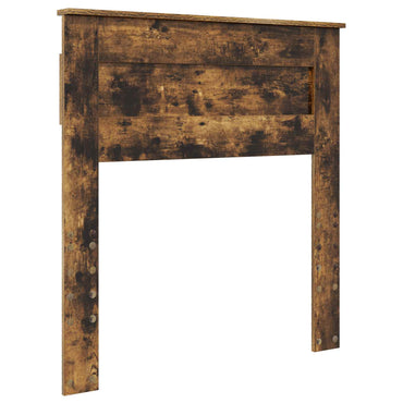 vidaXL Kopfteil Geräucherte Eiche 80 cm Holzwerkstoff