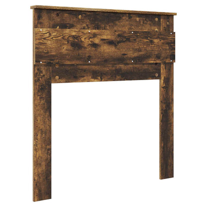 vidaXL Kopfteil Geräucherte Eiche 80 cm Holzwerkstoff