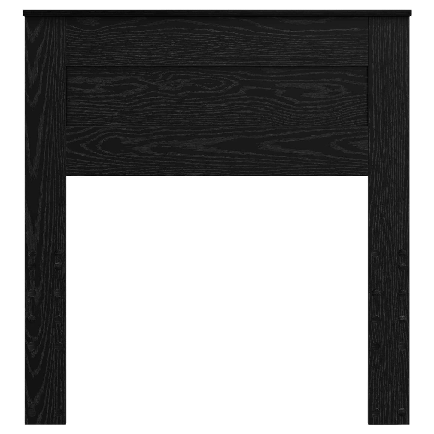 vidaXL Kopfteil Schwarz Eichen-Optik 75 cm Holzwerkstoff