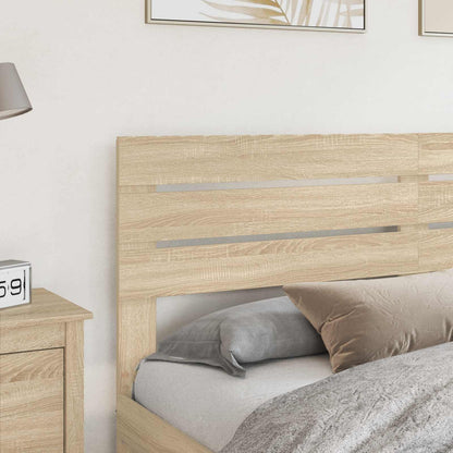 vidaXL Kopfteil Sonoma-Eiche 200 cm Holzwerkstoff