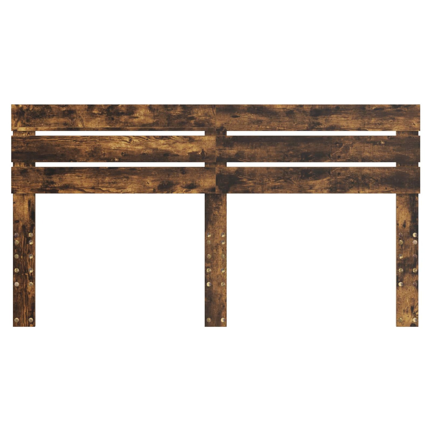 vidaXL Kopfteil Geräucherte Eiche 200 cm Holzwerkstoff