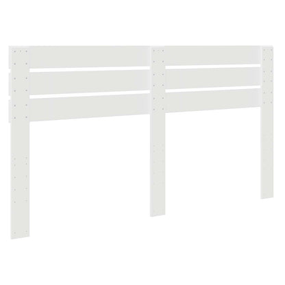 vidaXL Tête de lit Blanc 180 cm Bois d'ingénierie