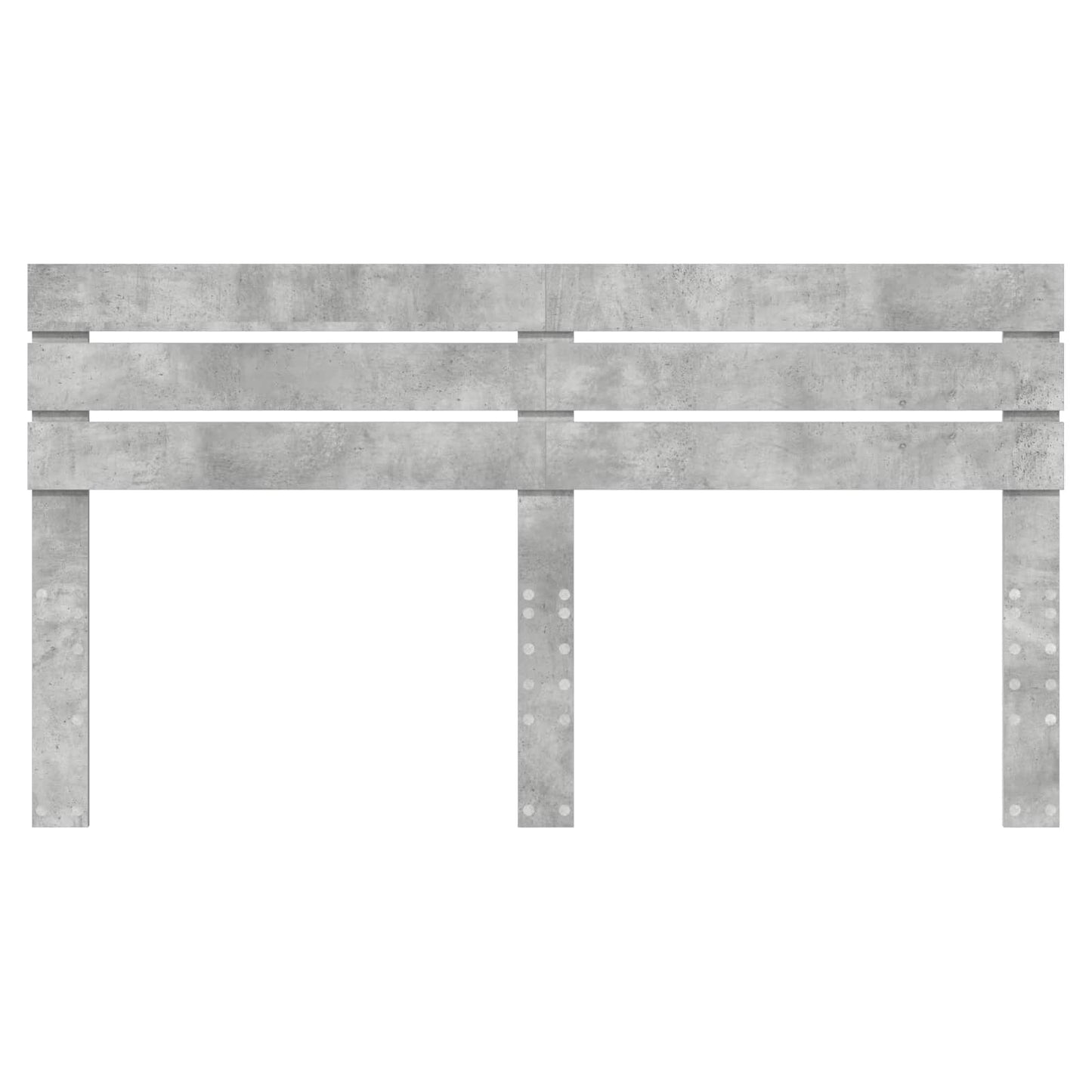 vidaXL Kopfteil Beton Grau 180 cm Holzwerkstoff