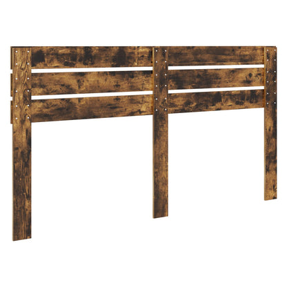 vidaXL Kopfteil Geräucherte Eiche 180 cm Holzwerkstoff